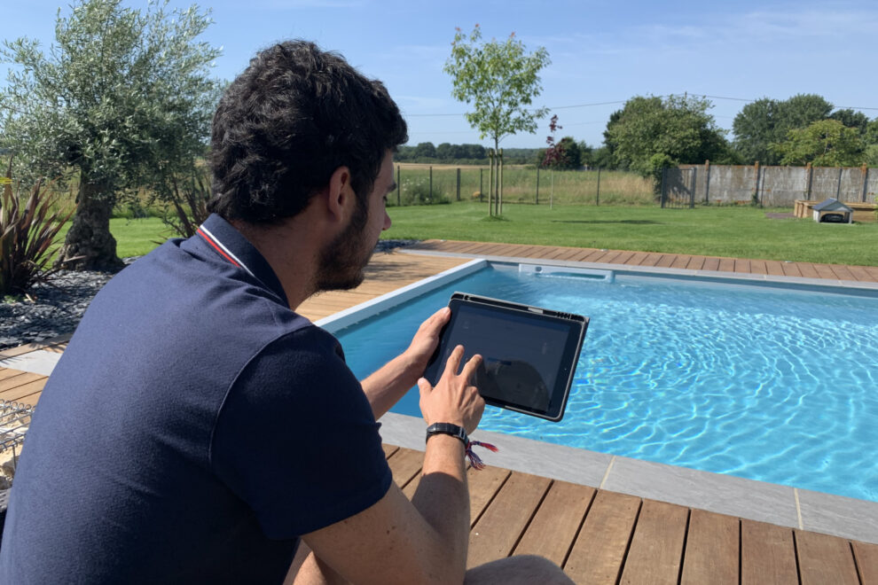 iMAGI-X ovládání tabletem Inteligentní ovládání bazénu