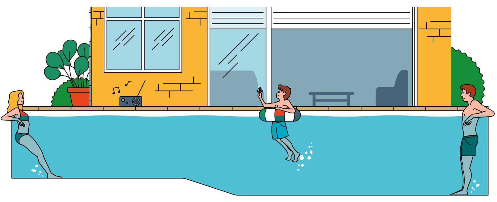 Jak vybrat velikost, hloubku a tvar bazénu